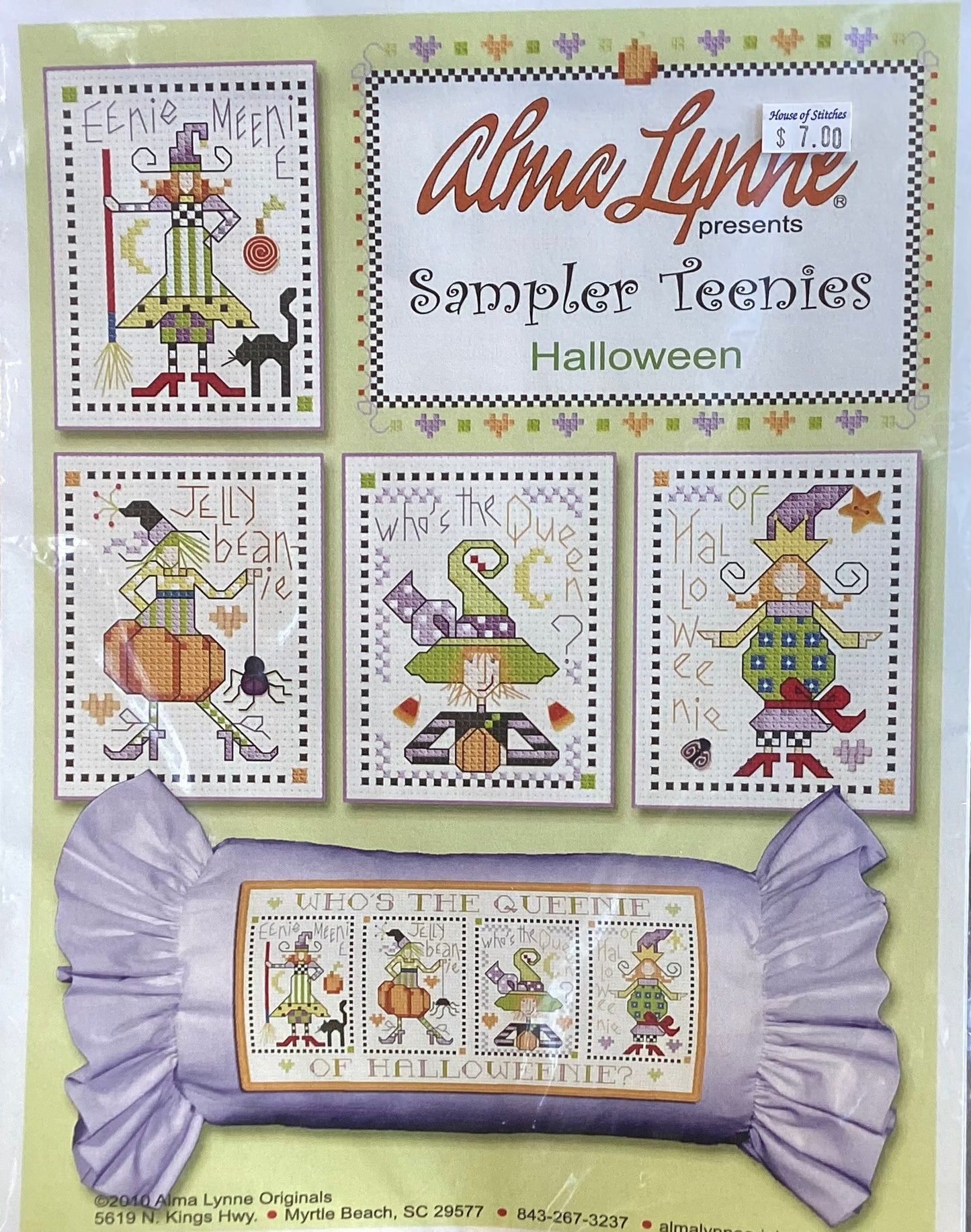 Sampler Teenies Halloween by Alma Lynne Originals
