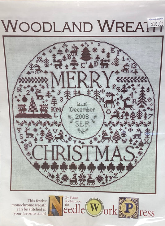 Woodland Wreath by Needle Work Press