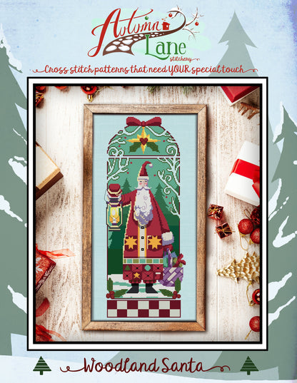 Woodland Santa by Autumn Lane Stitchery