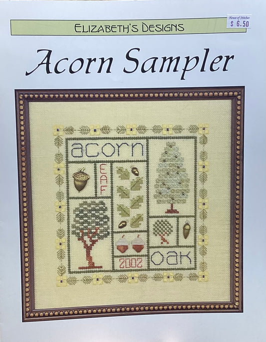 Acorn Sampler by Elizabeth’s Needlework Designs