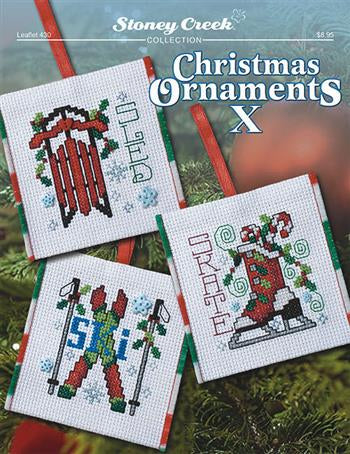 Christmas Ornaments X by Stoney Creek Collection