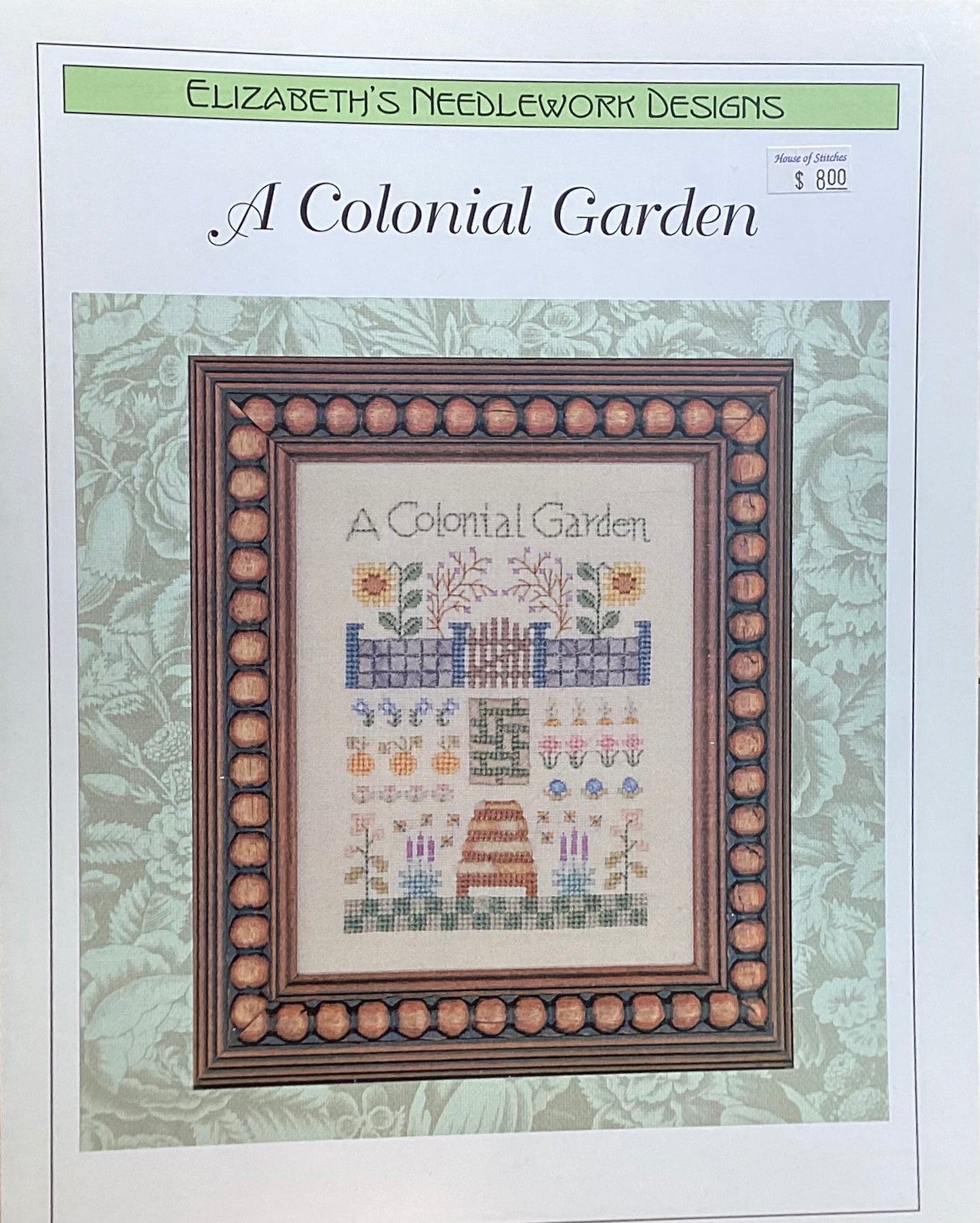 A Colonial Garden by Elizabeth’s Needlework Designs