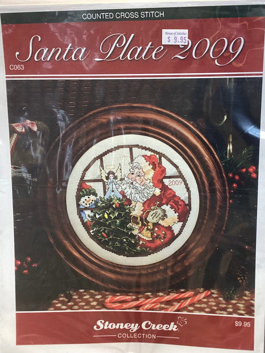Santa Plate 2009 By Stoney Creek Collection