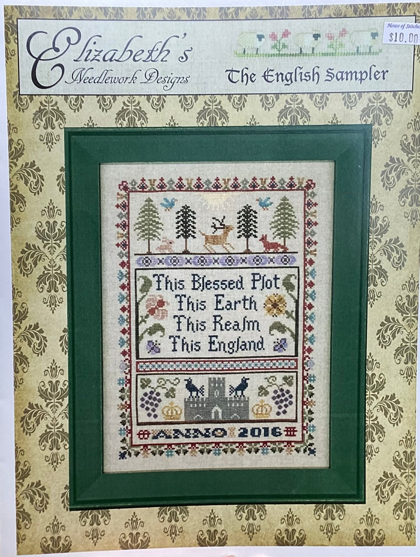 The English Sampler by Elizabeth’s Needlework Designs