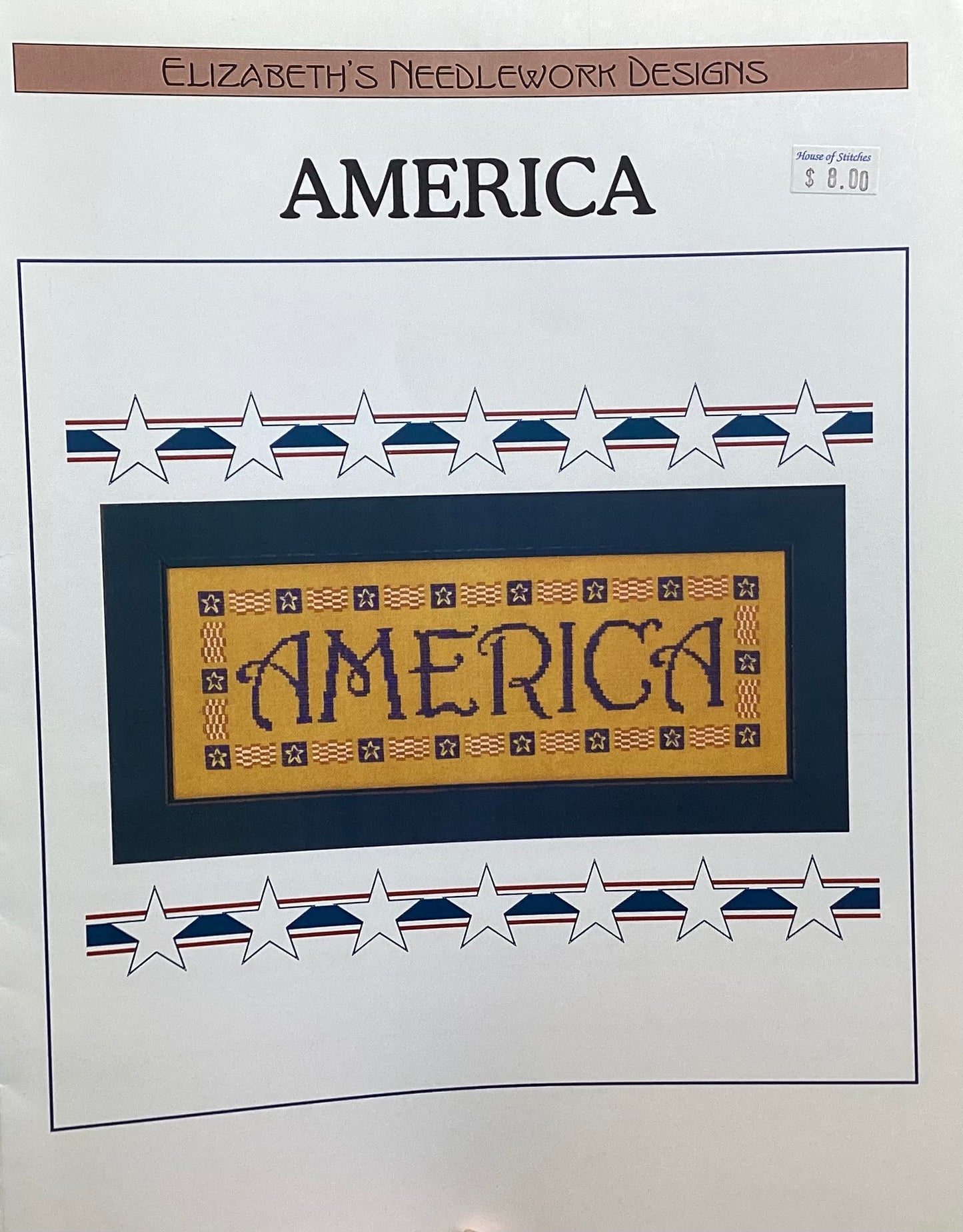 America by Elizabeth’s Needlework Designs