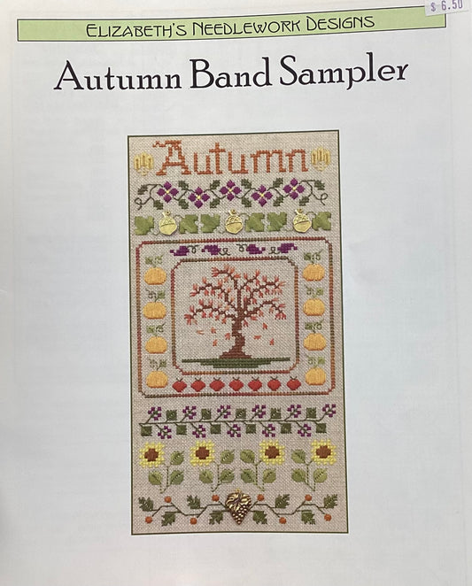 Autumn Band Sampler by Elizabeth’s Needlework Designs