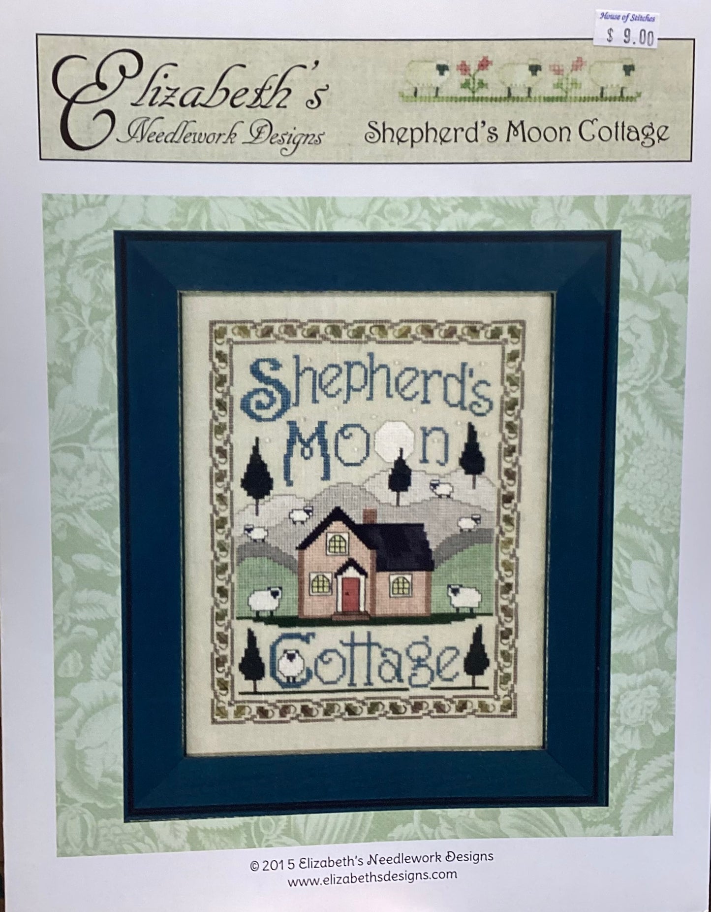 Shepherd’s Moon Cottage by Elizabeth’s Needlework Designs