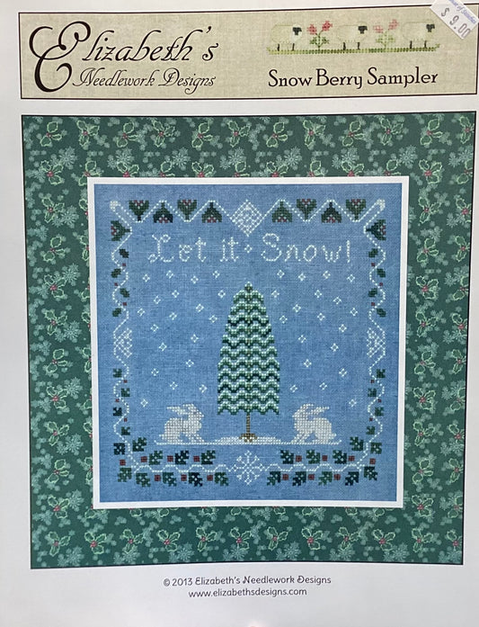 Snow Berry Sampler by Elizabeth’s Needlework Designs