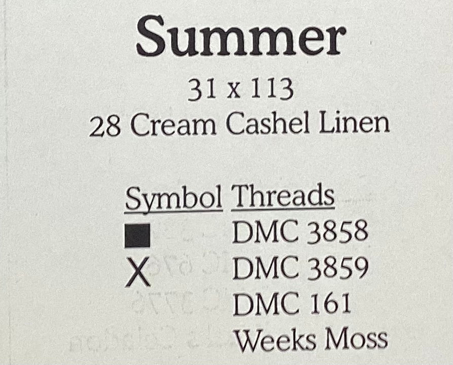 Four Seasons Welcome by Elizabeth’s Needlework Designs