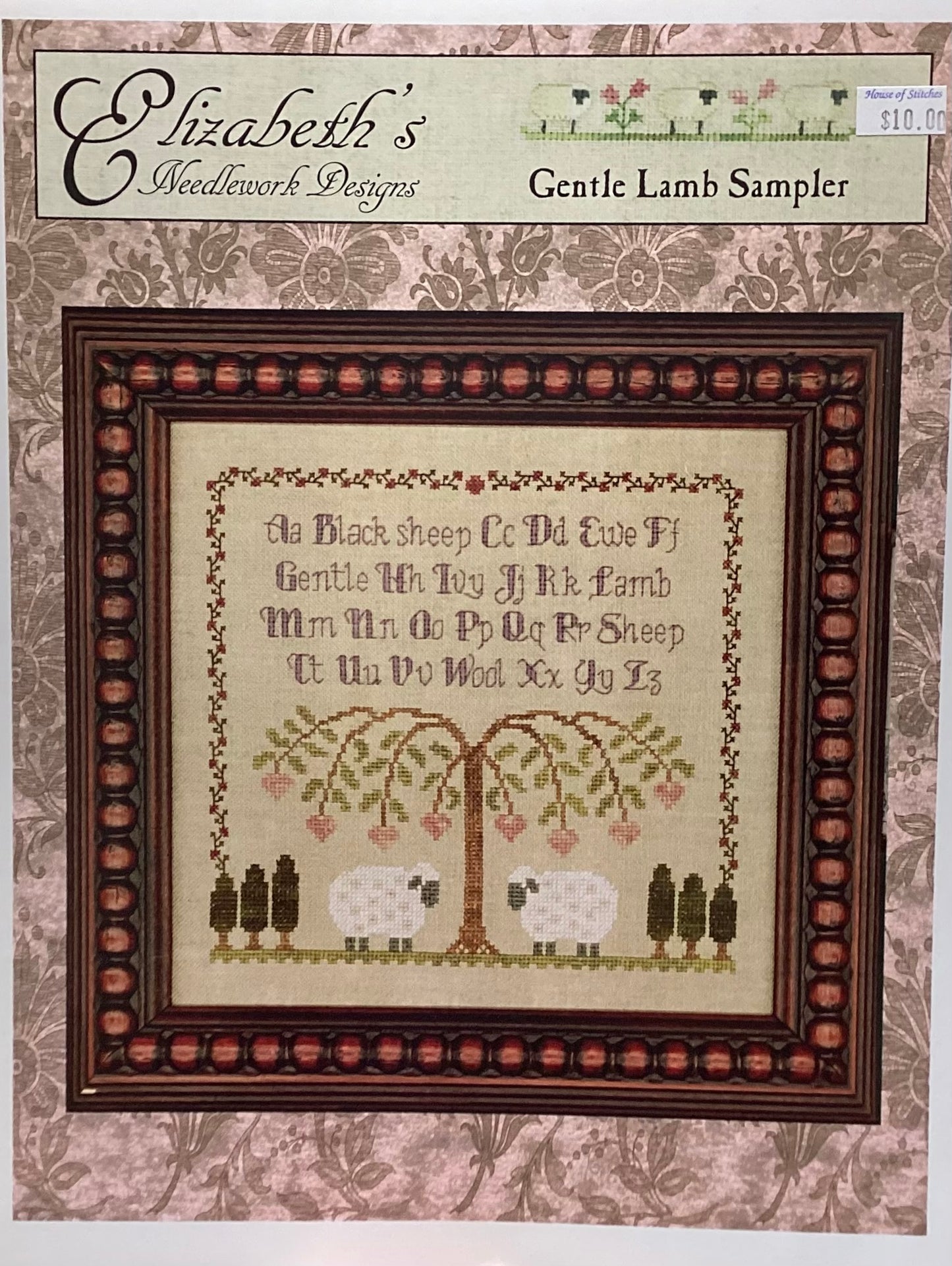 Gentle Lamb Sampler by Elizabeth’s Needlework Designs