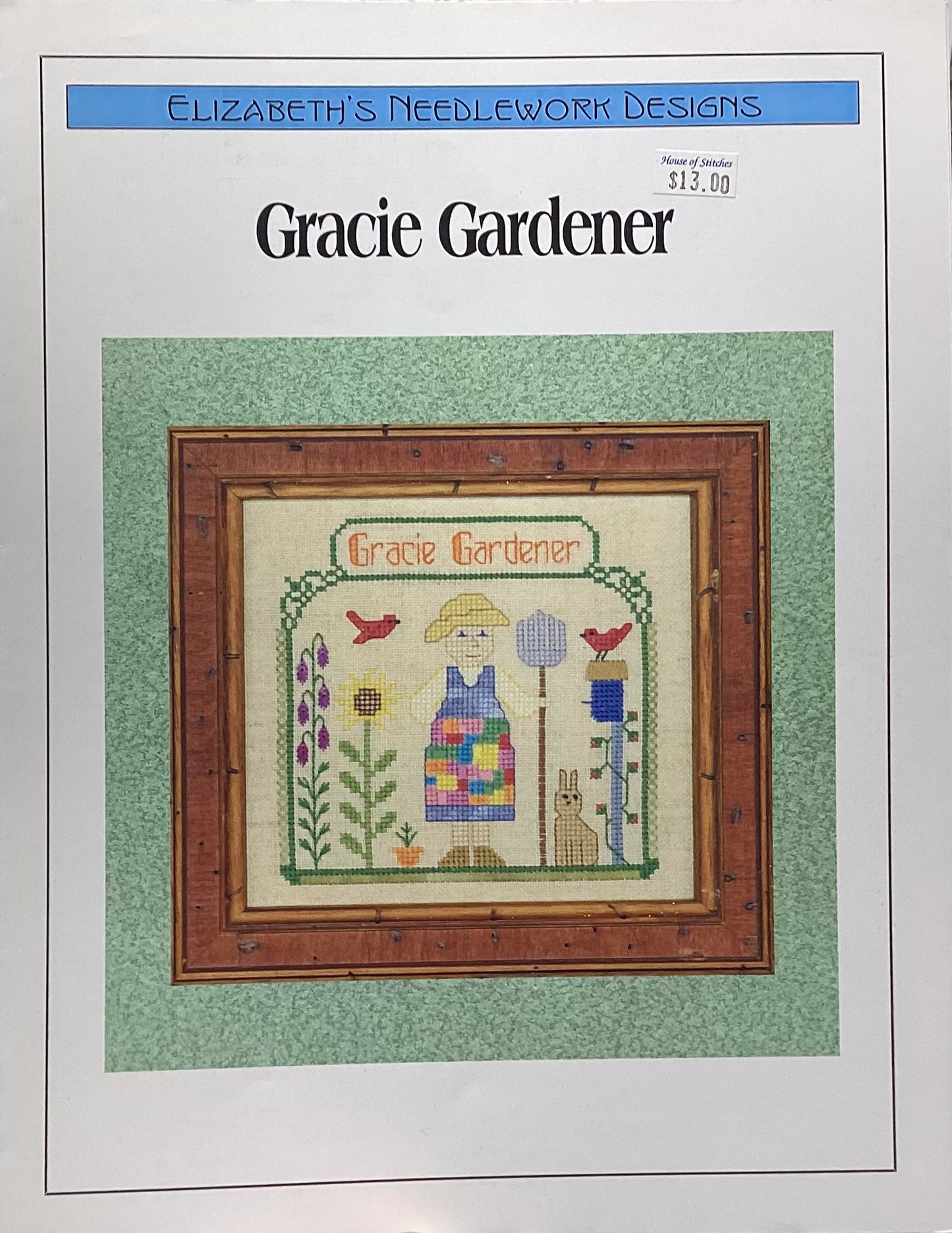 Gracie Gardener by Elizabeth’s Needlework Designs