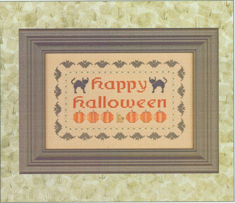 Happy Halloween by Elizabeth’s Needlework Designs