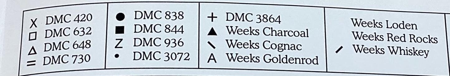 Harvest Moon Cottage by Elizabeth’s Needlework Designs