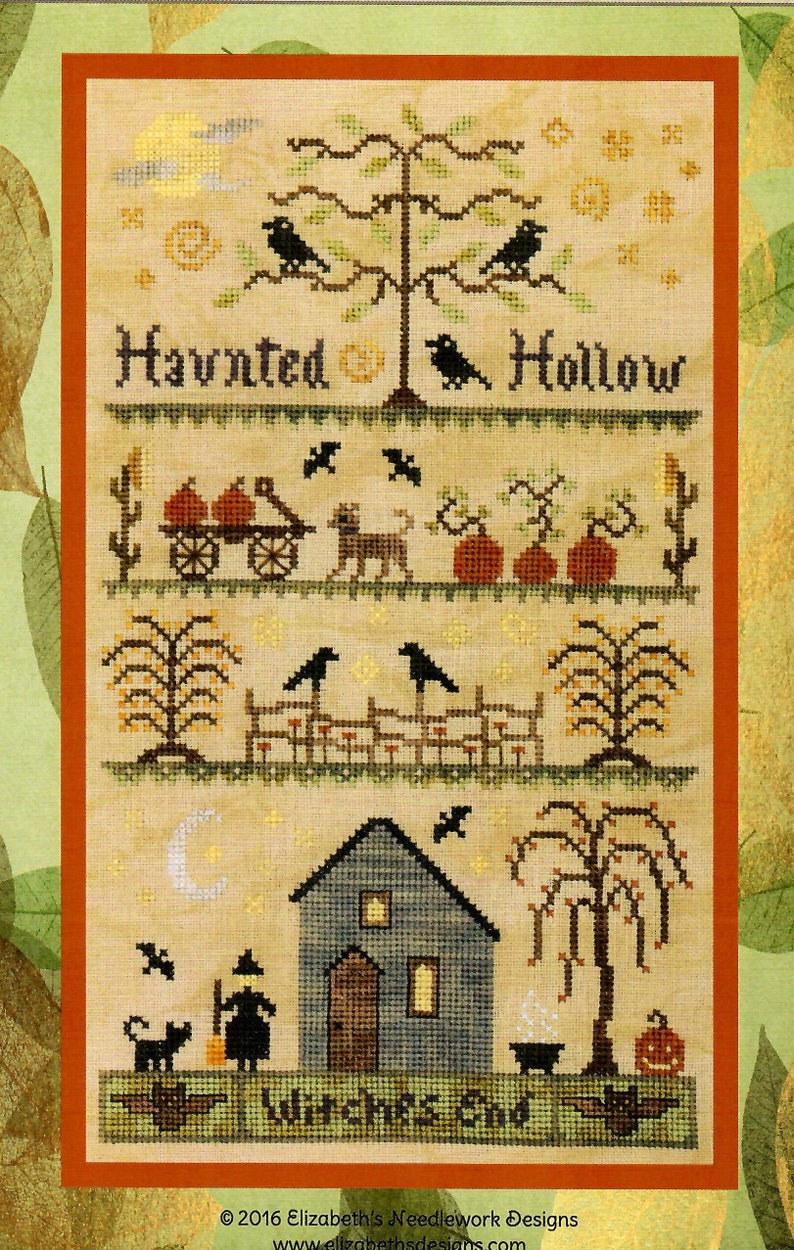 Haunted Hallow by Elizabeth’s Needlework Designs