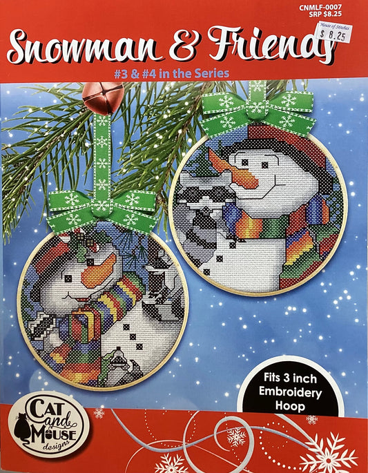 Snowman & Friends #3 & #4 by Cat and Mouse Designs