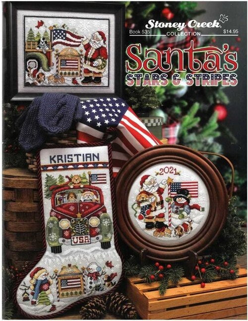 Santa’s Stars & Stripes by Stoney Creek Collection
