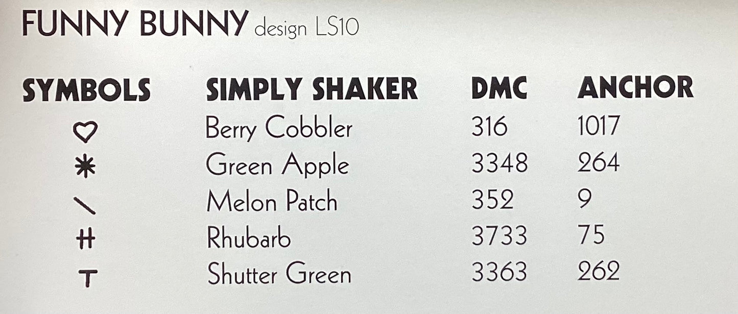 Funny Bunny by Trail Creek Farm