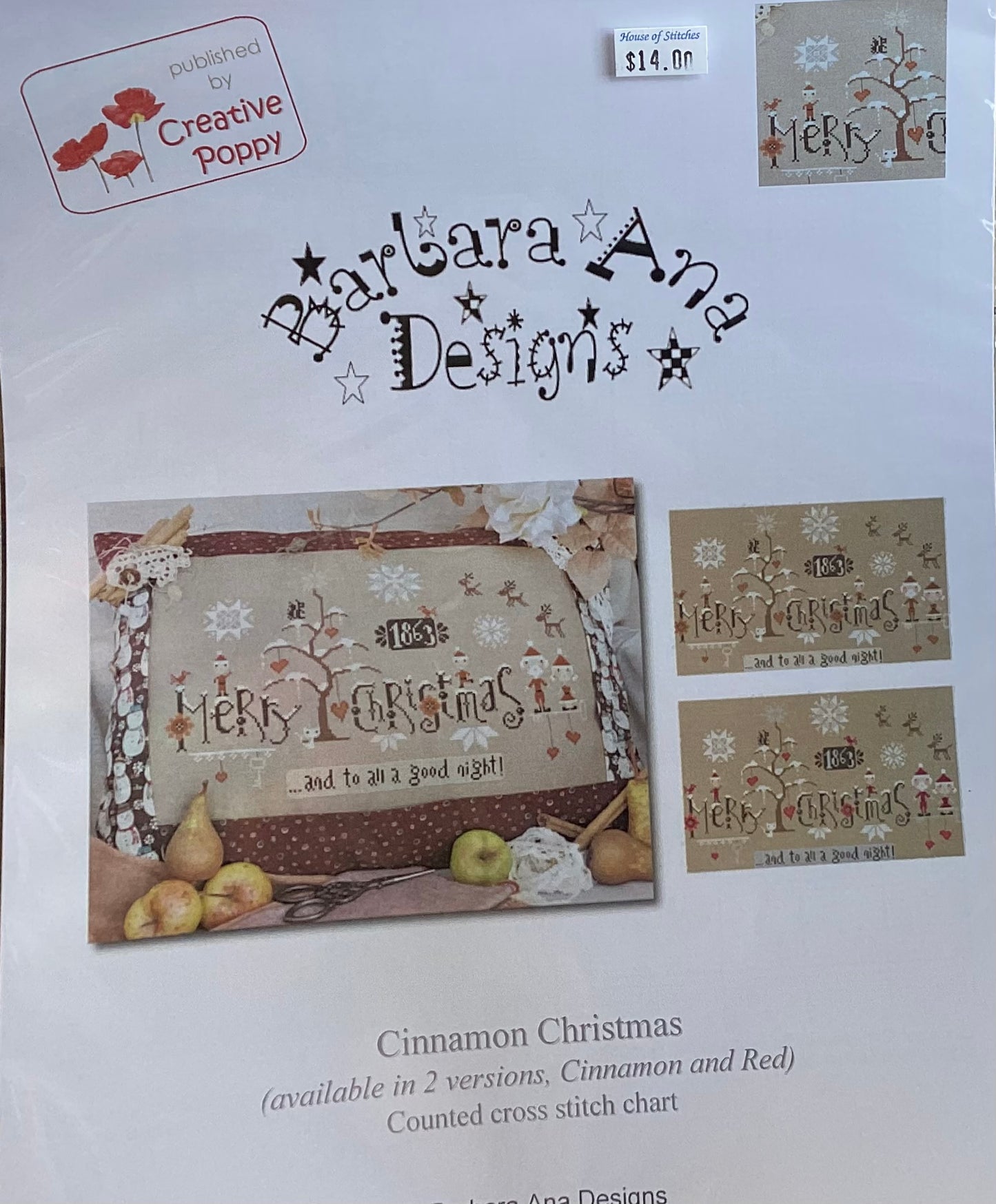 Cinnamon Christmas by Barbara Ana Designs