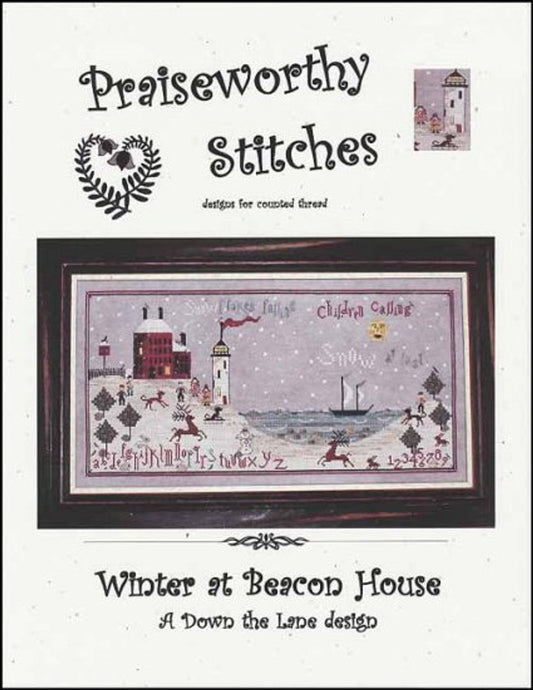 Winter at Beacon House by Praiseworthy Stitches