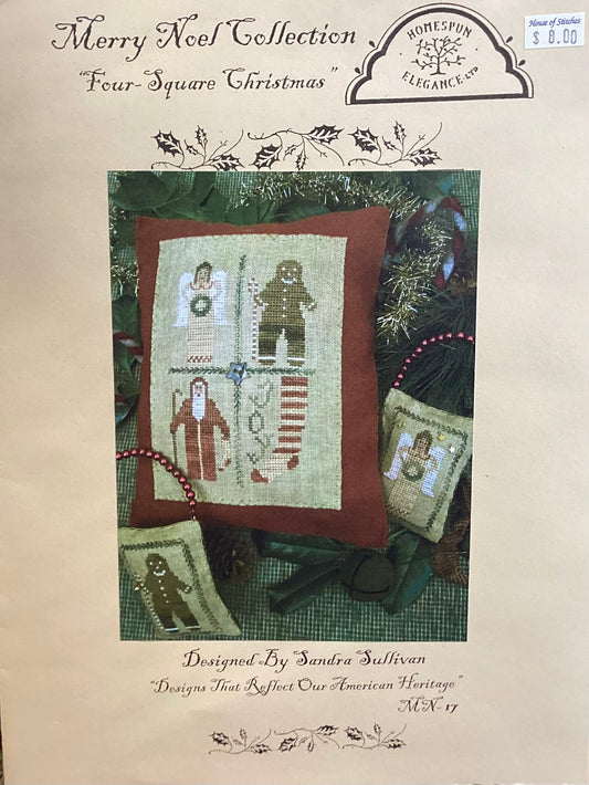Four-Square Christmas by Homespun Elegance