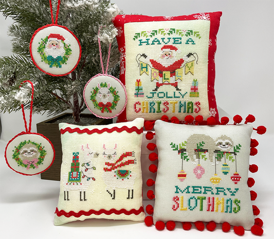 Santa and Friends by Tiny Modernist