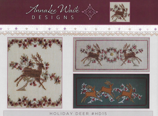 Holiday Deer by AnnaLee Waite Designs