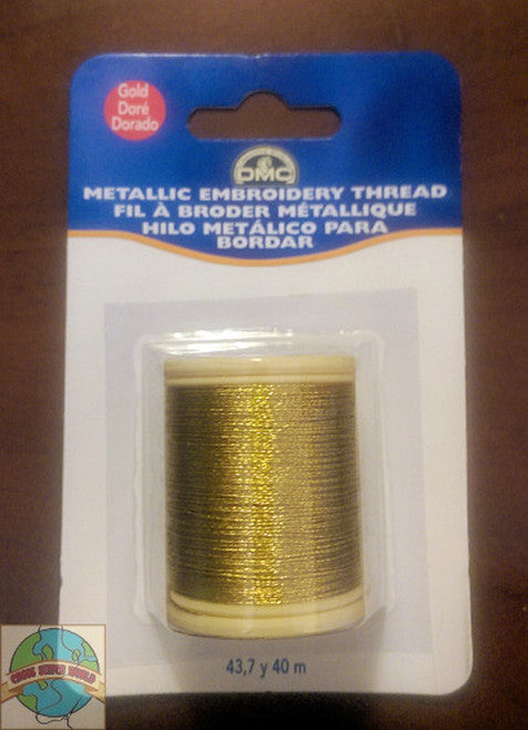 DMC Metallic Embroidery Thread Gold (Art 284)
