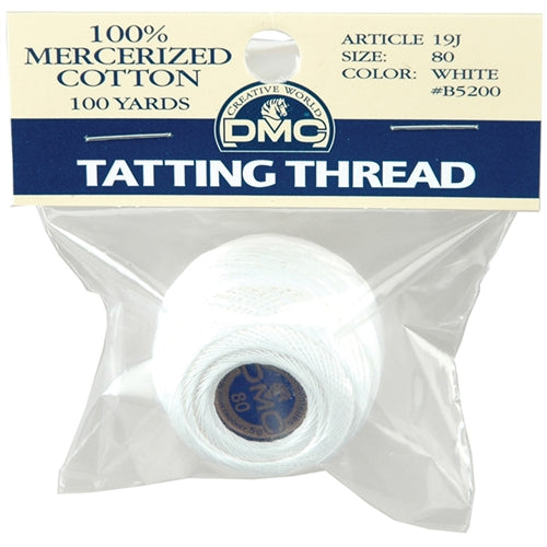 DMC Tatting Thread White