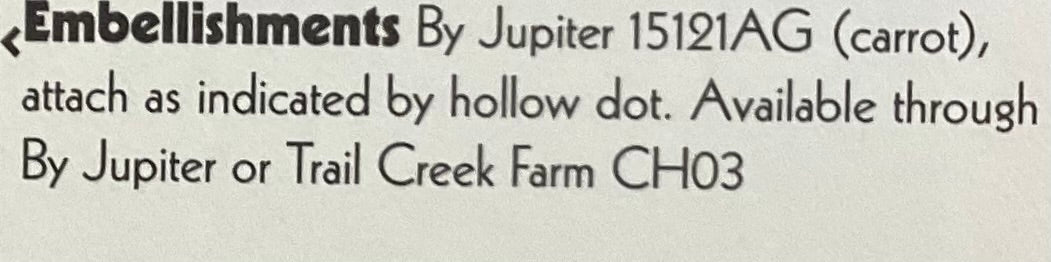 Cute em Collection: The Carrot by Trail Creek Farm