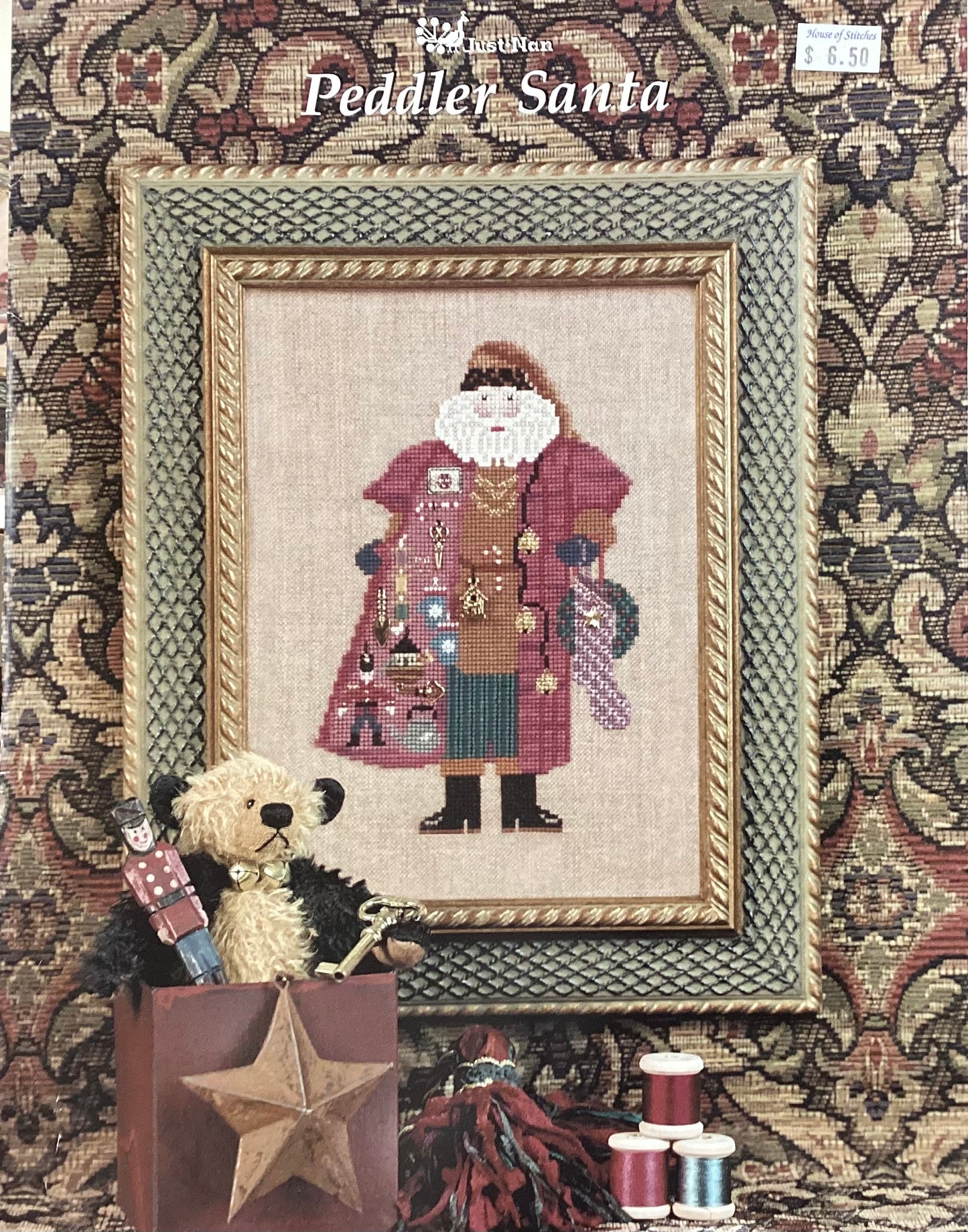 Peddler Santa by Just Nan