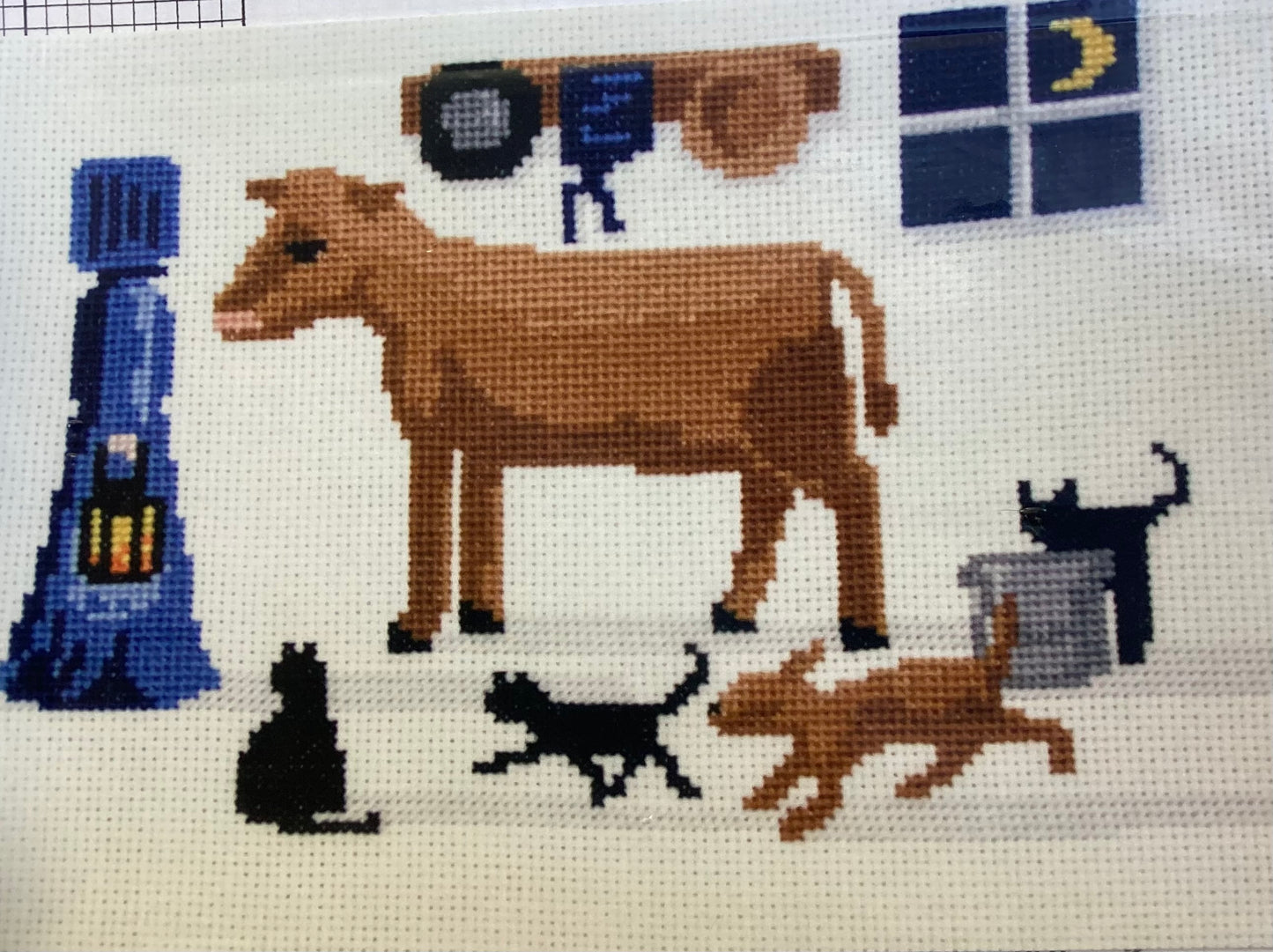 Evening Barn Check by Diane Graebner Designs