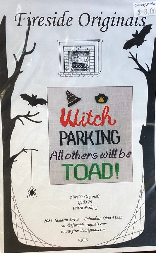 Witch Parking by Fireside Originals