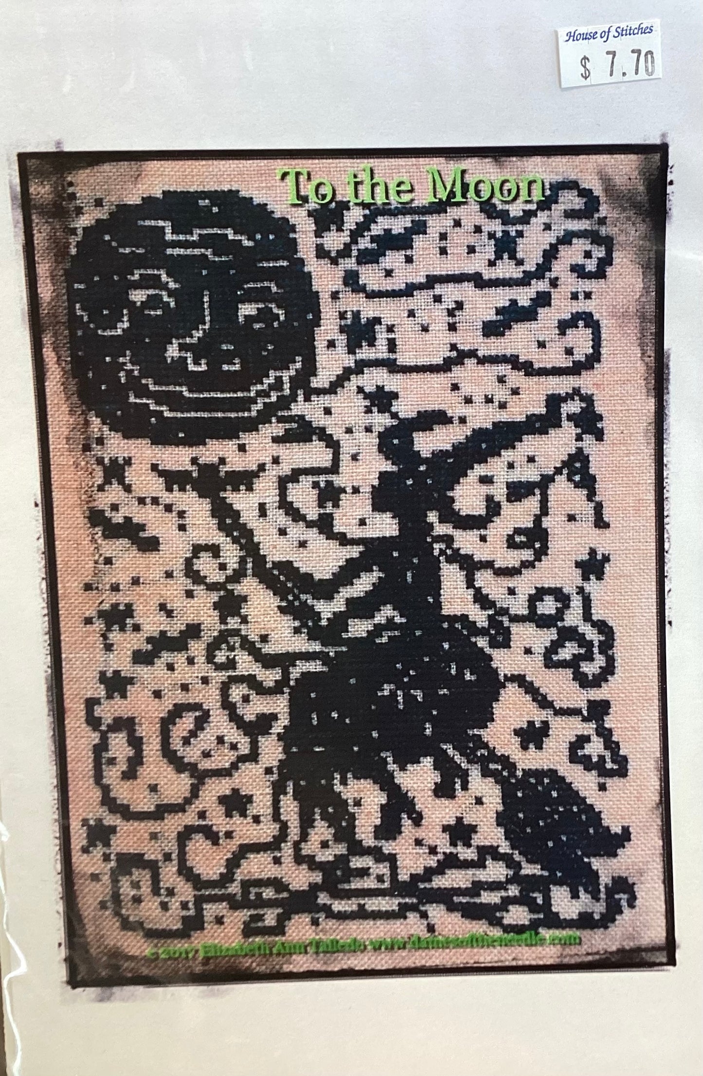 To the Moon by Dames of the Needle/Finger Work