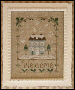 Winter Welcome by Country Cottage Needleworks