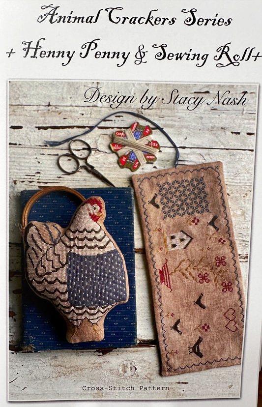 Animal Cracker Series: Henny Penny & Sewing Roll by Stacy Nash Designs