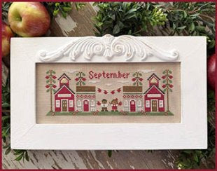 Monthly Mini Village: September Mini Village by Country Cottage Needleworks