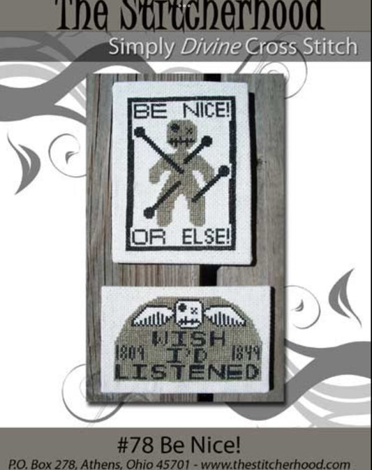 Be Nice! by The Stitcherhood