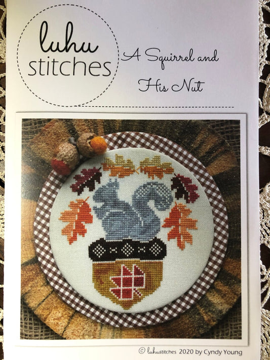 A Squirrel and His Nut by Luhu Stitches