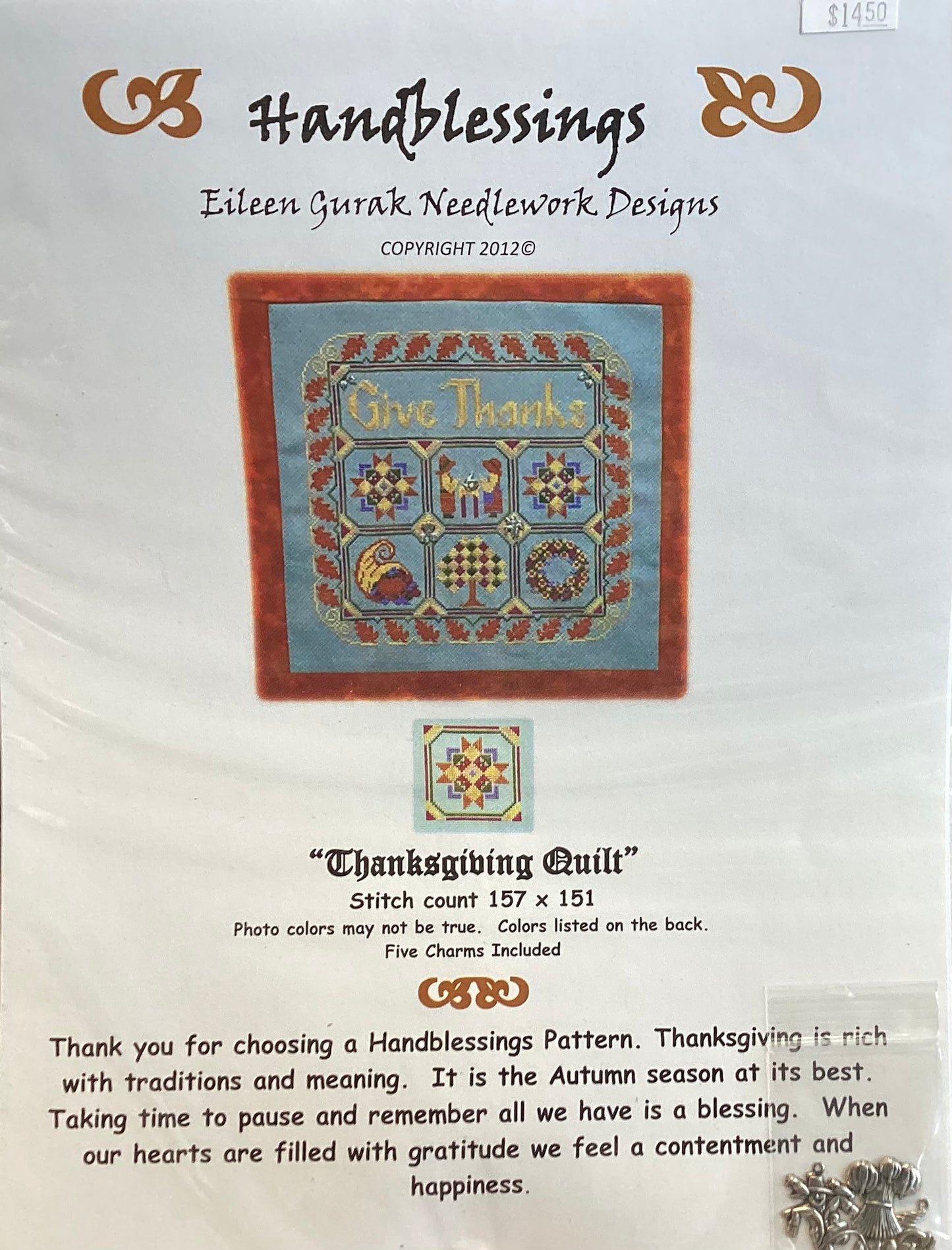 Thanksgiving Quilt by Handblessings