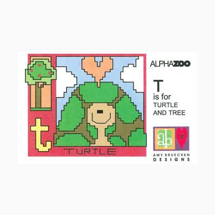 AlphaZoo ‘T’ by Amy Bruecken Designs