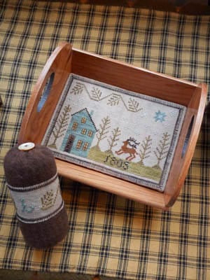 Piney Woods Tray & Pyn Keep by Chessie & Me