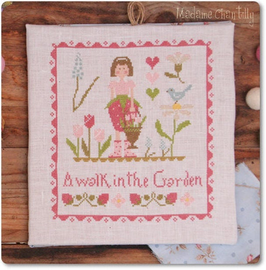 A Walk in the Garden by Madame Chantilly