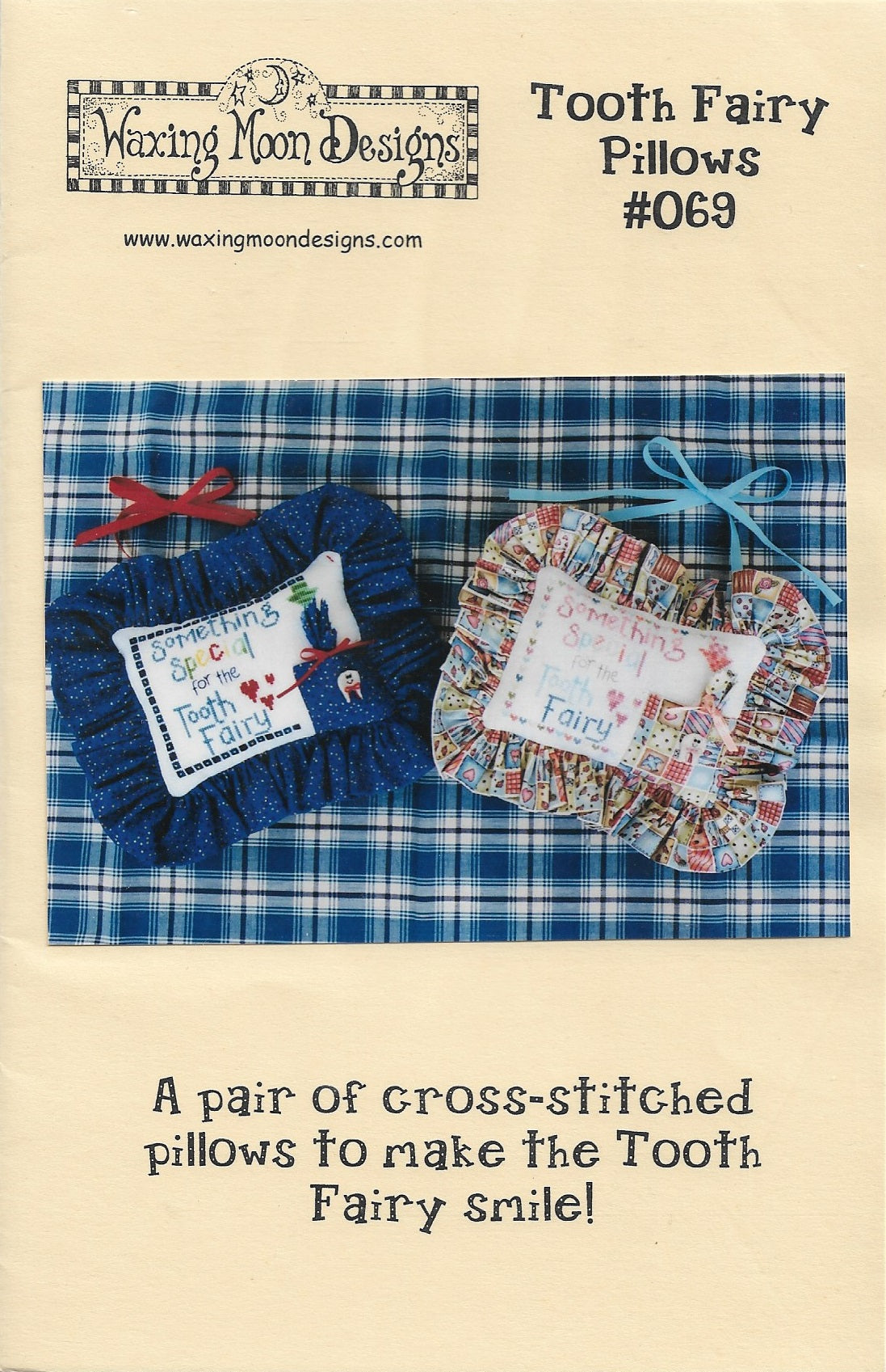 Tooth Fairy Pillows by Waxing Moon Designs