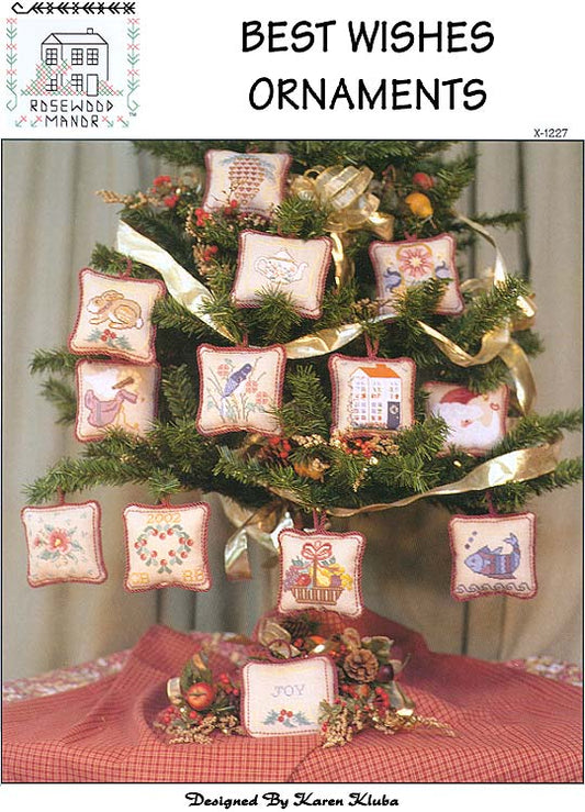 Best Wishes Ornaments by Rosewood Manor