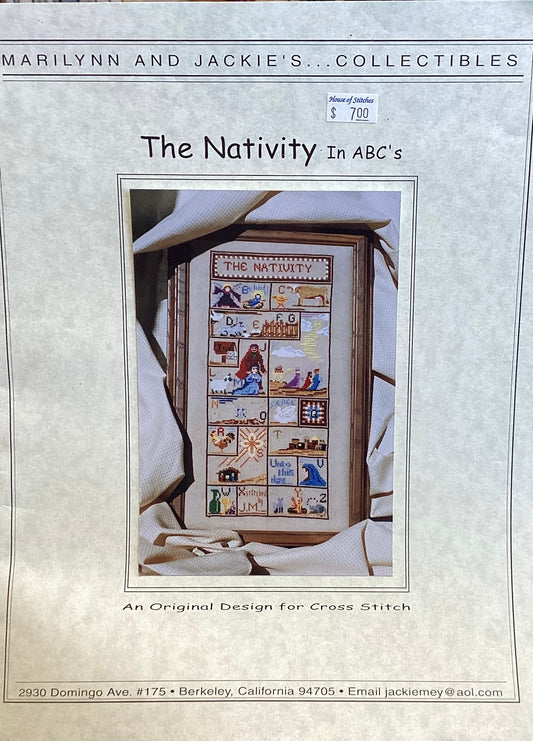 The Nativity in ABCs by Marilynn and Jackie’s Collectibles
