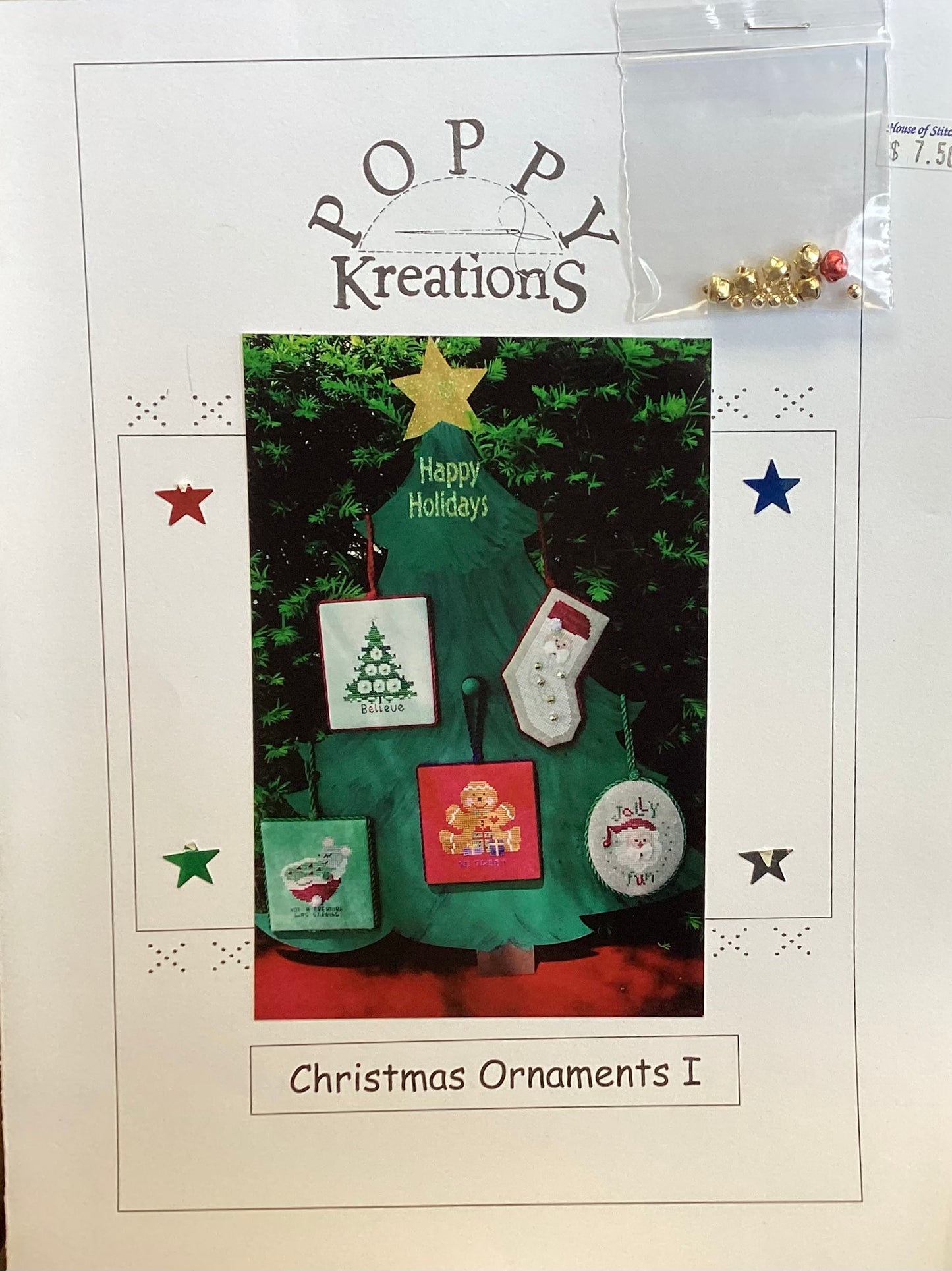 Christmas Ornaments I by Poppy Kreations