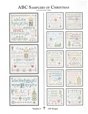 ABC Samplers of Christmas Collection Two by CW Designs