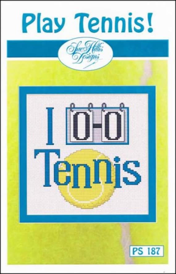 Play Tennis! by Sue Hillis Designs