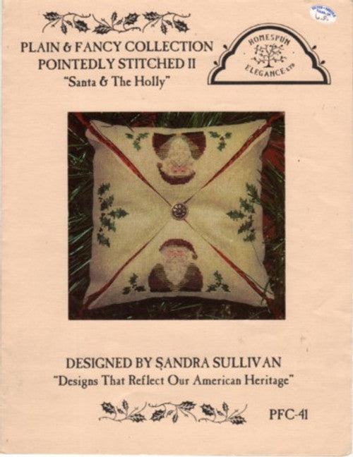 Santa & the Holly by Homespun Elegance