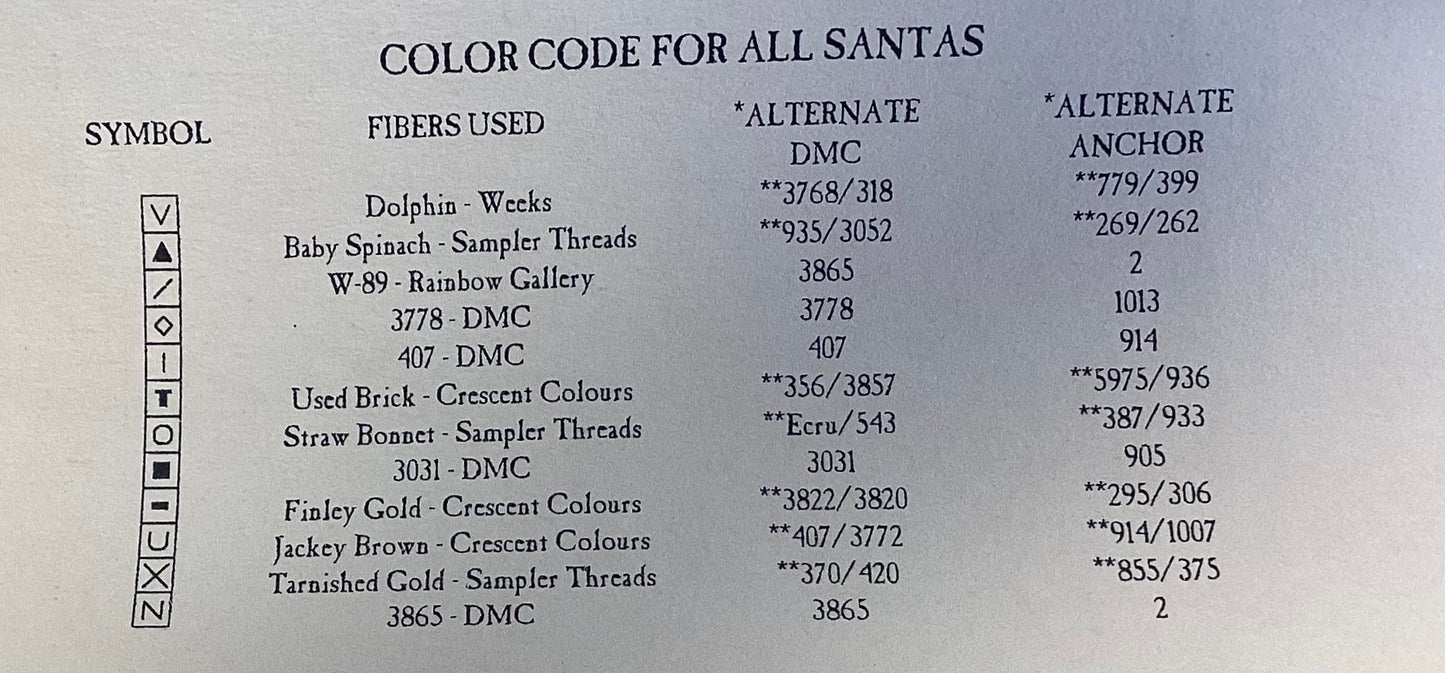 Santas ‘A Plenty II by Homespun Elegance